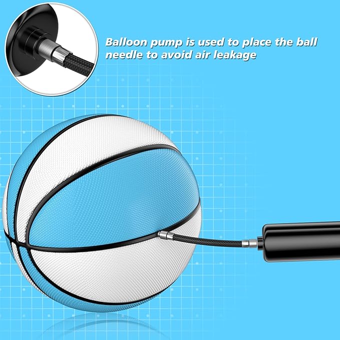 2 Pack Pool Basketball - Choose Between Size 3 and Size 6, Waterproof Ball with Anti-Slip Grip, Sturdy for Swimming Pool Basketball Hoops & Games