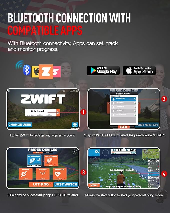 HARISON Pro Recumbent Exercise Bike 400 lbs Capacity, Magnetic Recumbent bike for Adult and Seniors, Recumbent Stationary bike for Home with Smart Bluetooth App, 2 in 1 LCD Monitor and Tablet Holder