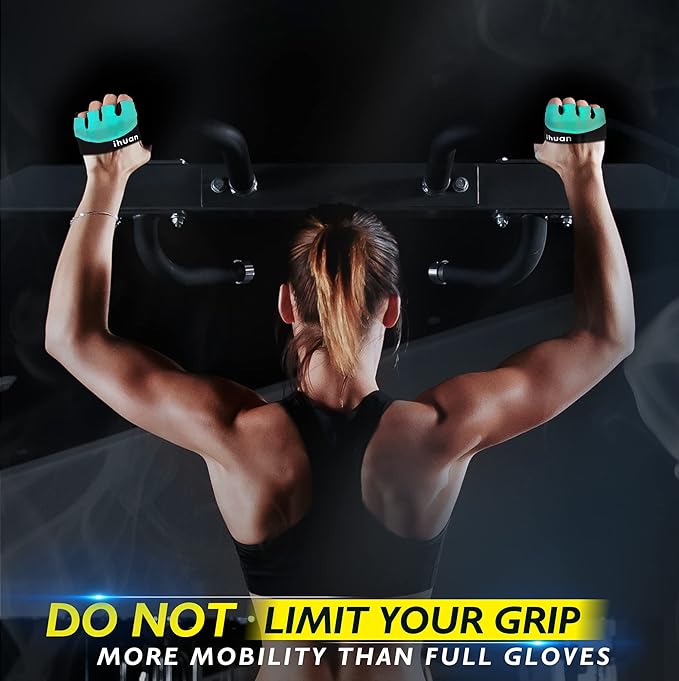 ihuan New Weight Lifting Gym Workout Gloves Men & Women, Great for Weightlifting, Exercise, Training, Fitness