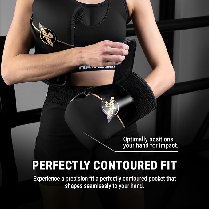 Hayabusa Sport Boxing Gloves for Men and Women – Dual-Splinted Wrist Support, Multi-Density Foam Padding, Contoured Fit – Ideal for Boxing, Kickboxing, and Muay Thai Training