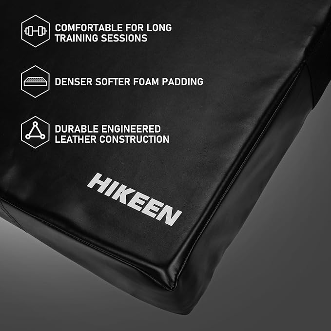 Hikeen Football Blocking Pad Training Equipment Denser Softer Foam Kick Pads for Football, Basketball, Hockey, Lacrosse Tackle Dummy - 24"x16" Kick Shield Pad with Handles (1PCS)