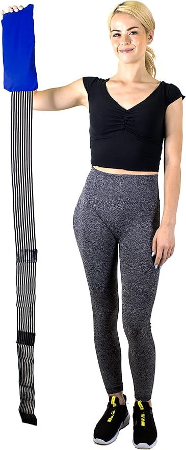 Ice Pack (3-Piece Set) – Reusable Hot and Cold Therapy Gel Wrap Support Injury Recovery, Alleviate Joint and Muscle Pain – Rotator Cuff, Knees, Back & More (3 Piece Set - Large)