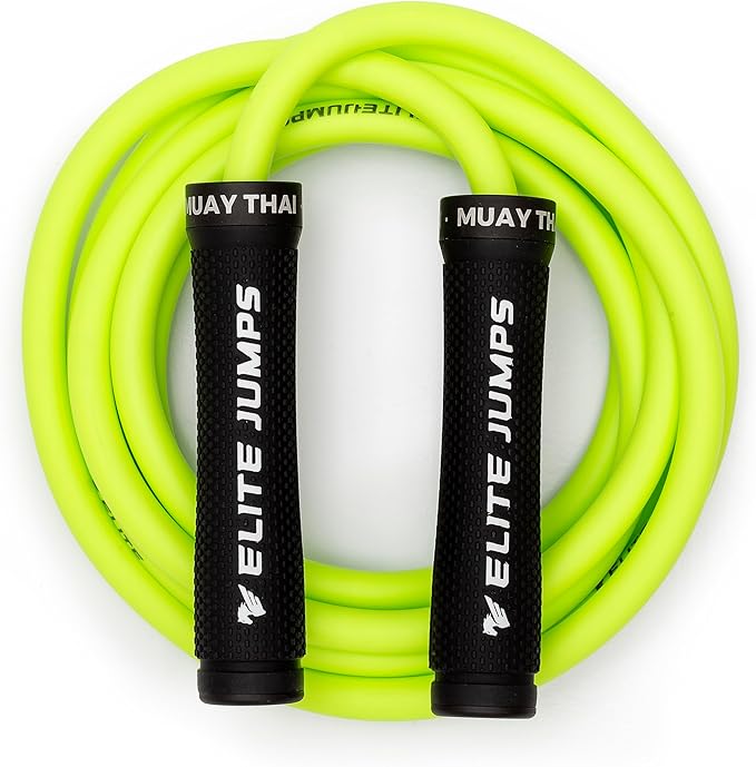 Muay Thai 3.0 Weighted Jump Rope for Men & Women - Professionally Designed for High-Intensity Training | MMA & Fitness - Full Body Workout Weighted Rope