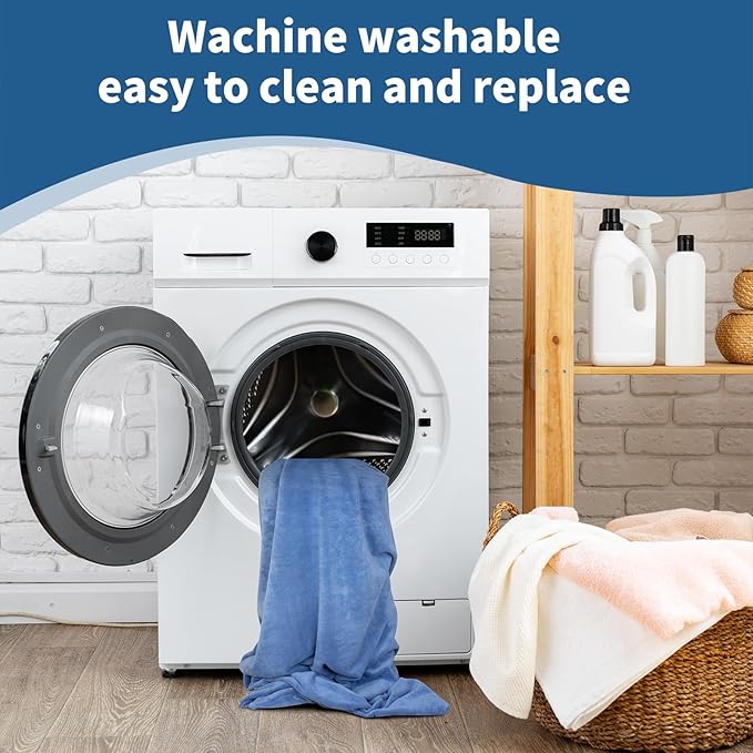 Infrared Sauna Blanket Towel Inserted 30" x 70" Reusable Machine Washable Insert Towel Easy Detoxification Simplifies Clean-Up Super Absorbent Perfect Companion for Infrared Sauna Blanket (Blue)