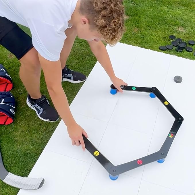 Hockey Revolution Lightweight Stickhandling Training Aid, Equipment for Puck Control, Reaction Time and Coordination