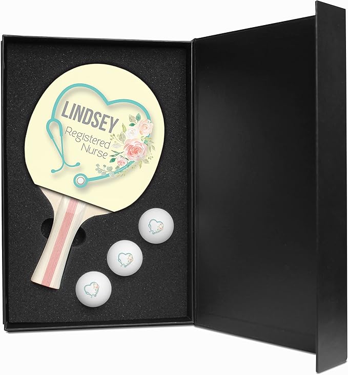 Infusion Table Tennis Paddle and Balls Gift Box Set