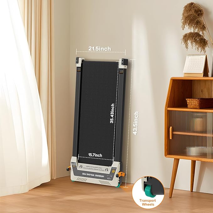 Walking Pad with Incline - Dual-Sided 2 in 1 Under Desk Treadmill with Shiatsu Foot Massager, 330LBs Walking Pad Treadmills for Home and Office, LED Display and Remote Control