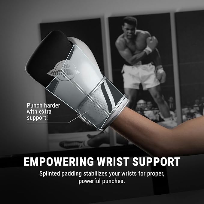 Hayabusa Sport Boxing Gloves for Men and Women – Dual-Splinted Wrist Support, Multi-Density Foam Padding, Contoured Fit – Ideal for Boxing, Kickboxing, and Muay Thai Training