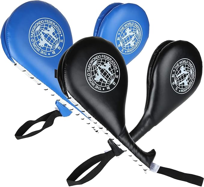 4PCS Taekwondo Kick Pad, Target TKD Kicking Pad, Karate Training Striking Pads, Kickboxing Training Pads, Martial Arts Training Equipment Targets Training Paddles for Kickboxing Karate Training Sports
