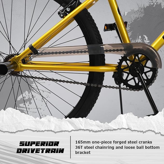 20 24 26 Inch BMX Race Bike Trident Bicycles Beginner-Level to Advanced Riders with 2 Pegs, Multiple Colors