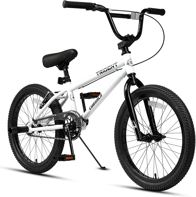 20 24 26 Inch BMX Race Bike Trident Bicycles Beginner-Level to Advanced Riders with 2 Pegs, Multiple Colors