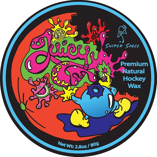 Hockey Wax Premium Natural Hockey Stick Wax – Protect Hockey Tape Provide Perfect Tacky Grip for Hockey Stick Tape Protect Hockey Stick Blade from Water Ice and Snow