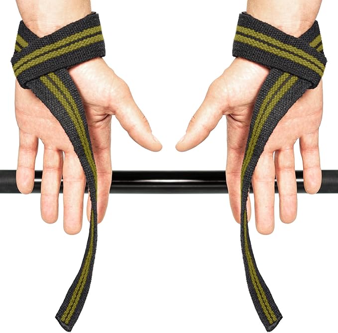 Lifting Wrist Straps for Weightlifting (1 Pair) – Padded Lifting Straps for Deadlifts, Powerlifting, Strength Training & Bodybuilding – Gym Straps for Men & Women