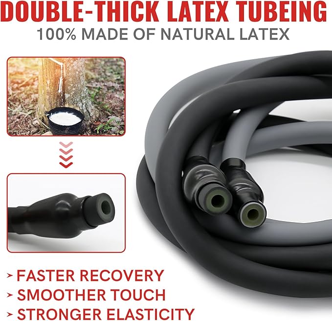 Aihoye Resistance Bands for Working Out, Exercise Bands with Handles, Stretch Bands for Exercise, Workout Bands with Door Anchors for Physical Therapy & Strength Training