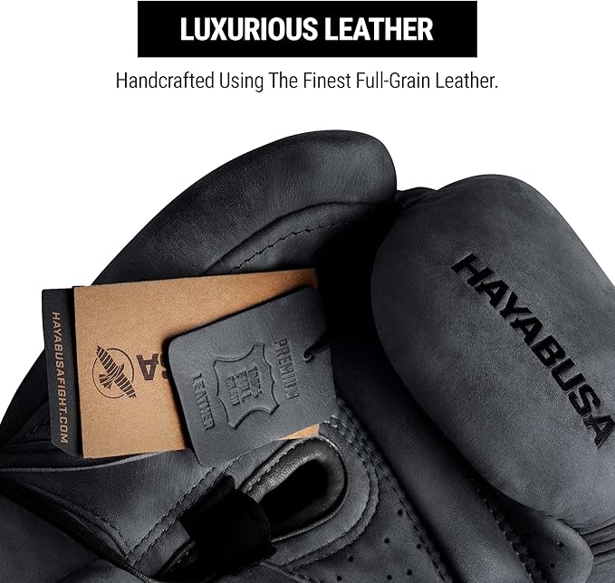 Hayabusa T3 LX Leather Boxing Gloves Men and Women for Training Sparring Heavy Bag and Mitt Work