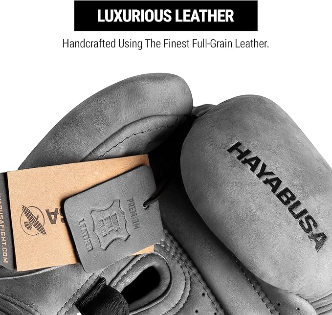 Hayabusa T3 LX Leather Boxing Gloves Men and Women for Training Sparring Heavy Bag and Mitt Work