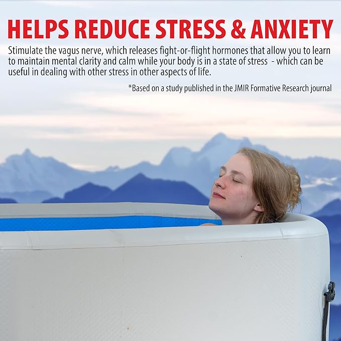 Inflatable Ice Bathtub With Chiller 2.0