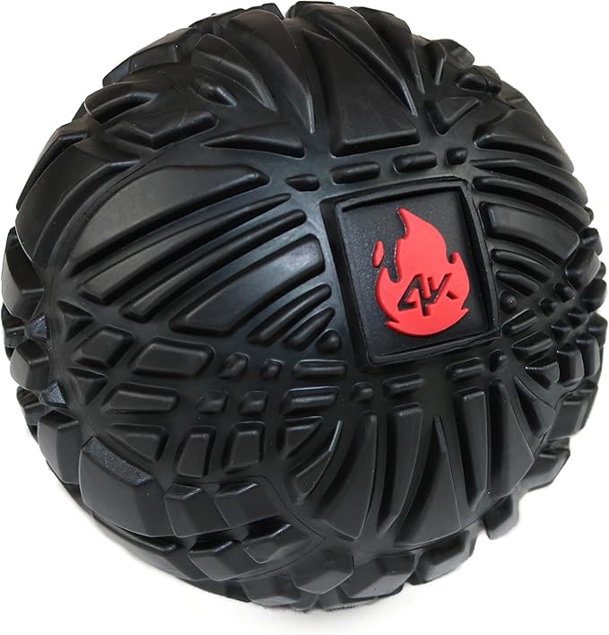 4KOR Massage Balls for Trigger Point Therapy - Myofascial Release Ball - Muscle Relief for Back, Neck, Shoulder, Foot Pain - Fitness Massage Balls for Mobility - Deep Tissue Release Ball
