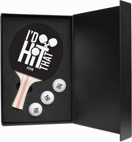 Infusion Table Tennis Paddle and Balls Gift Box Set