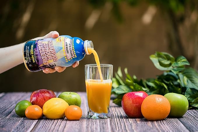 48-Hour Miracle Fruit Juice Cleanse Diet 1-Pack, Detox Cleanse for Weight Loss & Rejuvenation, Food Replacement, Fast Acting Diet, Weight Loss Drink, 32 Fl. Oz.