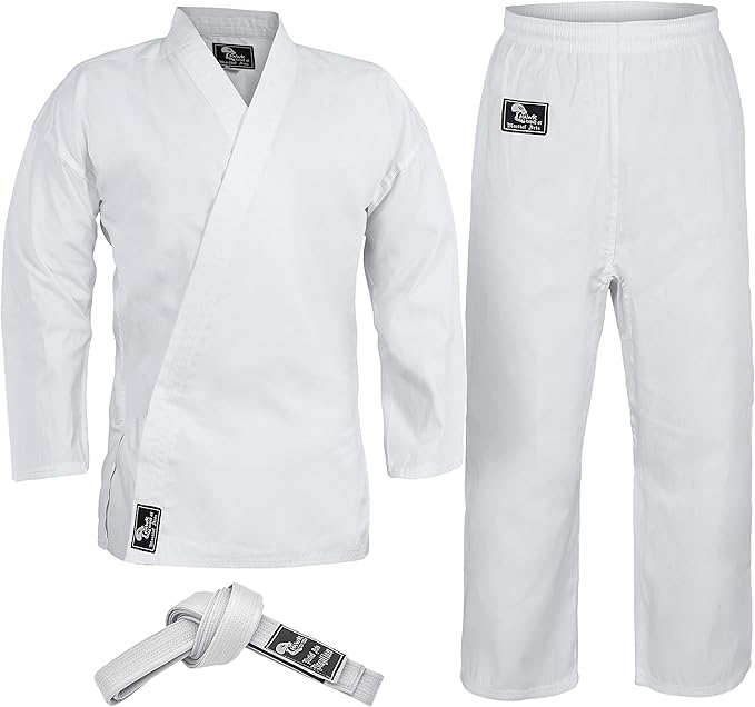 Hawk Sports Karate Uniform for Kids & Adults Lightweight Student Karate Gi Martial Arts Uniform with Belt