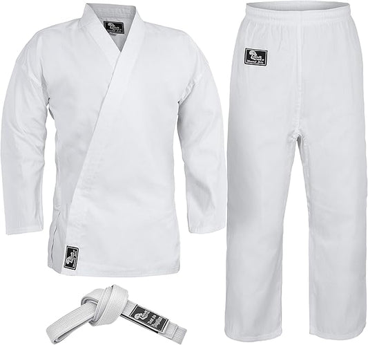 Hawk Sports Karate Uniform for Kids & Adults Lightweight Student Karate Gi Martial Arts Uniform with Belt
