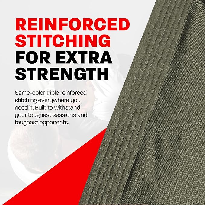 Hawk Sports Brazilian Jiu Jitsu Gi for Men and Women with Jacket, Pants, and White Belt for Martial Arts Training