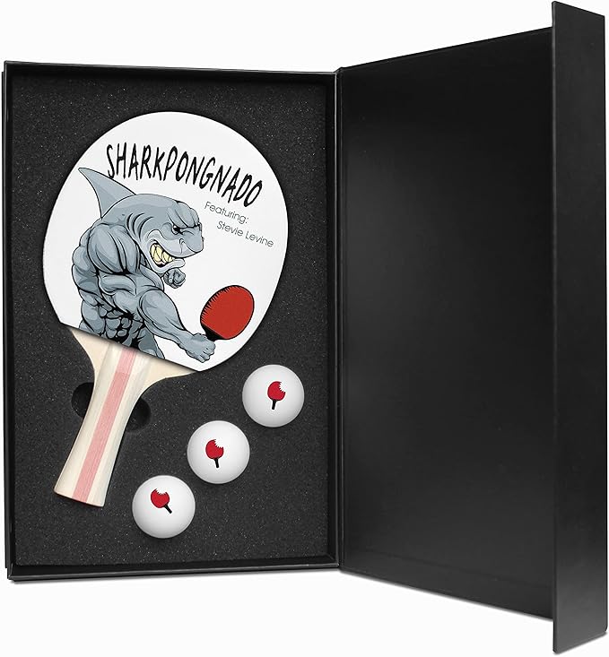 Infusion Table Tennis Paddle and Balls Gift Box Set