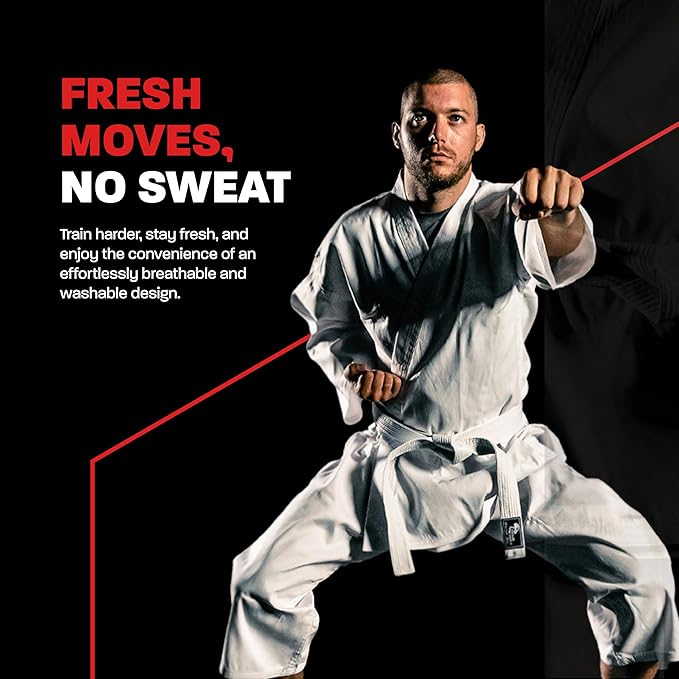 Hawk Sports Karate Uniform for Kids & Adults Lightweight Student Karate Gi Martial Arts Uniform with Belt