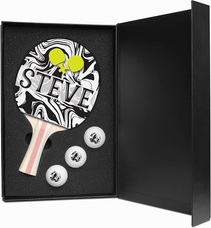 Infusion Table Tennis Paddle and Balls Gift Box Set