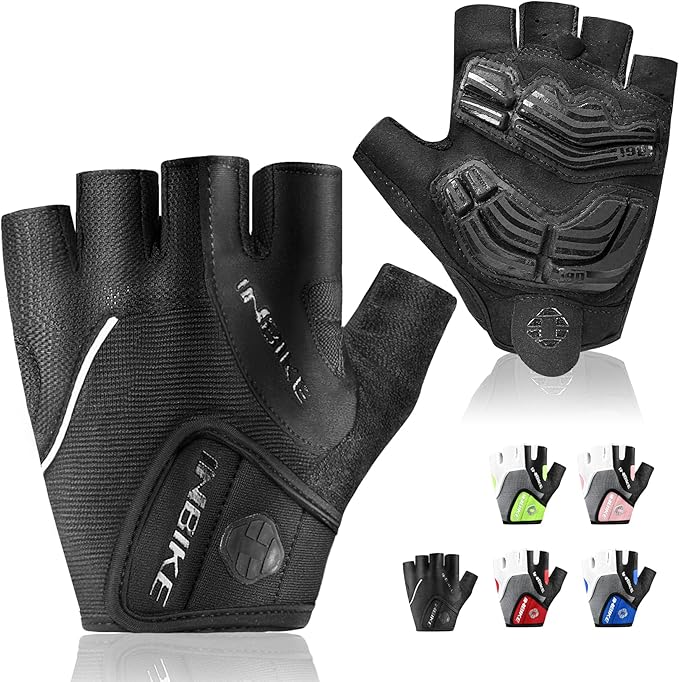 INBIKE 5mm Padded Half Finger Bike Bicycle Cycling Gloves