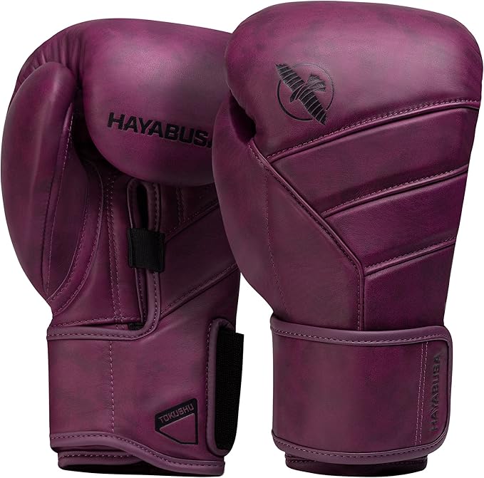 Hayabusa T3 LX Leather Boxing Gloves Men and Women for Training Sparring Heavy Bag and Mitt Work