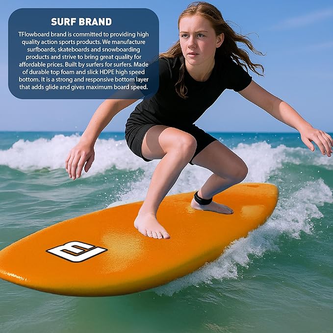 4'10" FUNBOARD Beginner Learning Softboard Surfboard Foam