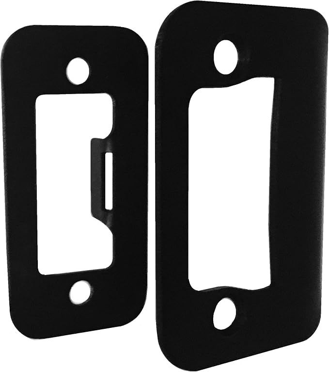 4-Pack Gator Door Latch Restorer - Strike Plate (Oil Rubbed Bronze)