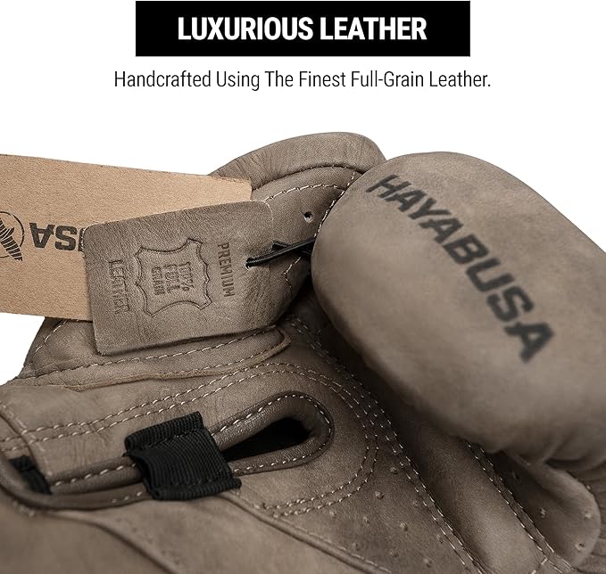 Hayabusa T3 LX Leather Boxing Gloves Men and Women for Training Sparring Heavy Bag and Mitt Work