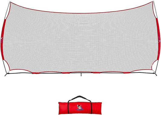 20x10ft Sports Net | 200 SQ feet of Protection | Multi Sport Netting Barrier, Sports Net, Baseball Netting Backstop | Perfect for Golf, Baseball, Basketball, Soccer, Lacrosse, Hockey