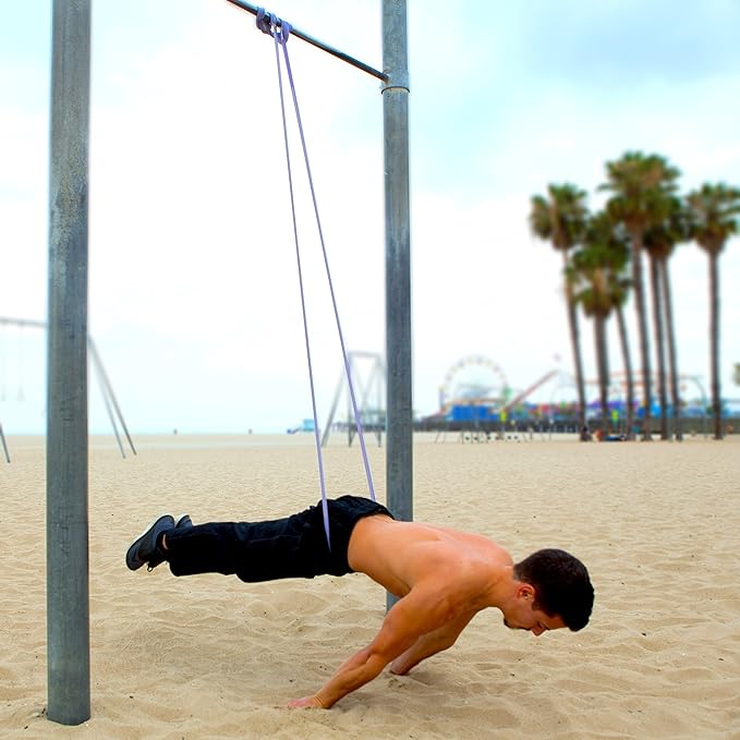 Rubberbanditz Pull Up Assist Resistance Bands Heavy Duty Loop Exercise Workout Bands for Powerlifting, Mobility, and Stretching