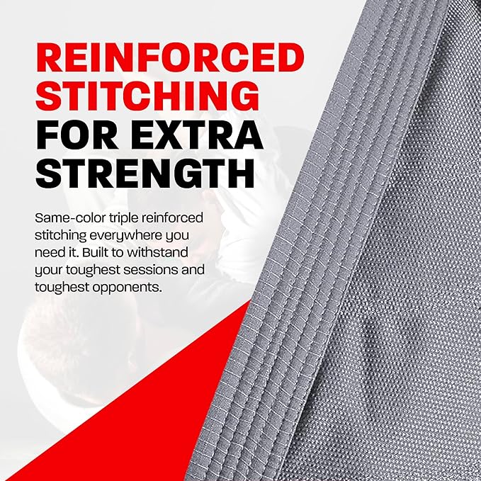 Hawk Sports Brazilian Jiu Jitsu Gi for Men and Women with Jacket, Pants, and White Belt for Martial Arts Training