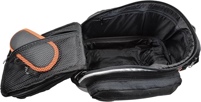 Ibera Bike Bag Mini Commuter 9.5L - Clip-On Bike Rack Bag with Shoulder Strap - Hard Base Reflective Trim Taillight Compatible - Bicycle bag for Folding & Small Bikes, PAKRAK ONLY FOR IBERA MINI RACKS