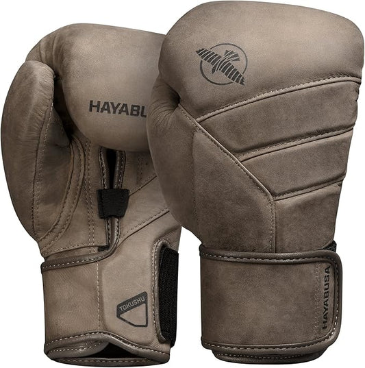 Hayabusa T3 LX Leather Boxing Gloves Men and Women for Training Sparring Heavy Bag and Mitt Work