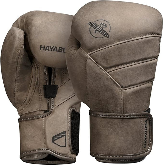 Hayabusa T3 LX Leather Boxing Gloves Men and Women for Training Sparring Heavy Bag and Mitt Work