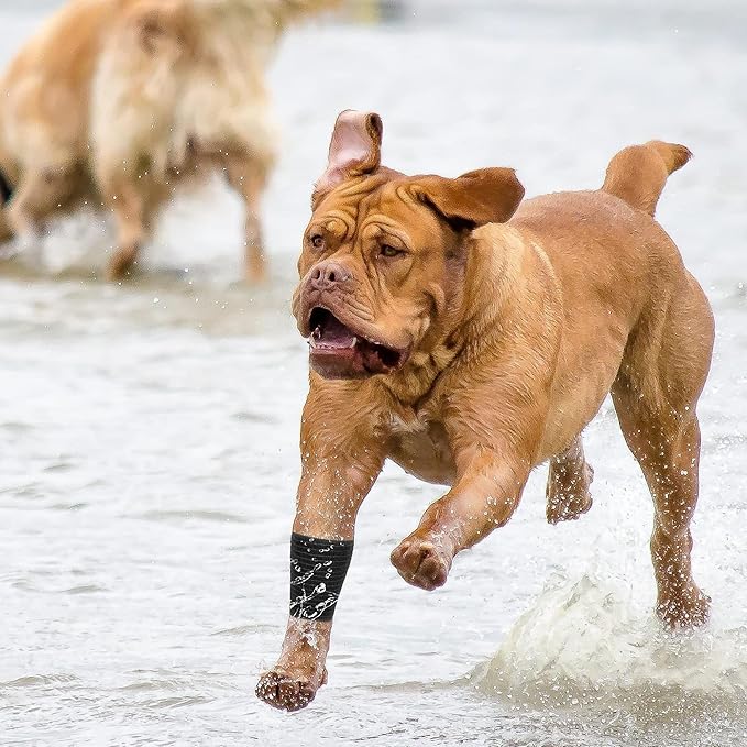 8 Rolls Cohesive Bandage 2” x 5 Yards Self Adherent Bandage Wrap Breathable Vet Tape Elastic Adhesive Bandage for Sports, Wrist, Ankle, Tattoo Wraps(Black)